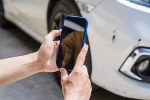 Taking Pictures of Car Damage - Partially At Fault