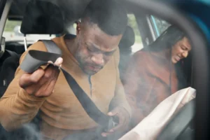 Couple in Car Accident