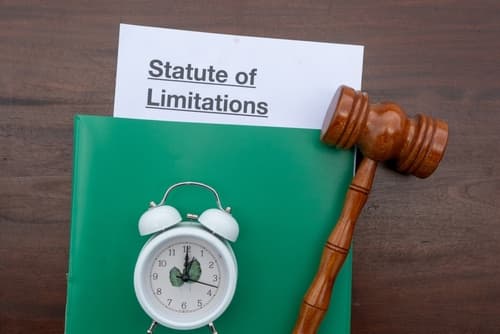 Georgia car accident statute of limitations, words statute of limitations with clock