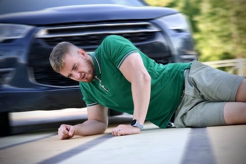 What Happens If You Get Hit By a Car While Walking?