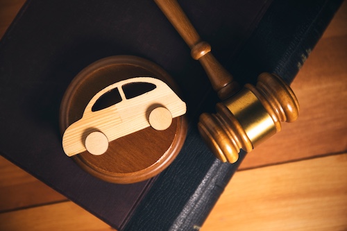 Georgia Car Accident Laws Concept