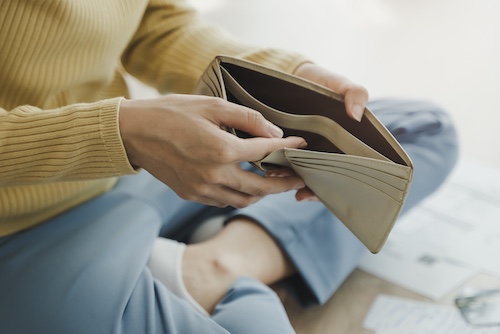 Lost Wages From Car Accident Concept
