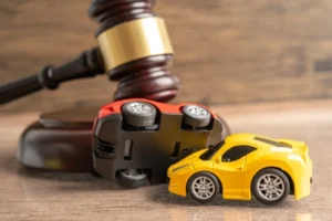 Car accident legal claim being conducted after car crash by help from settlement car accident lawyer