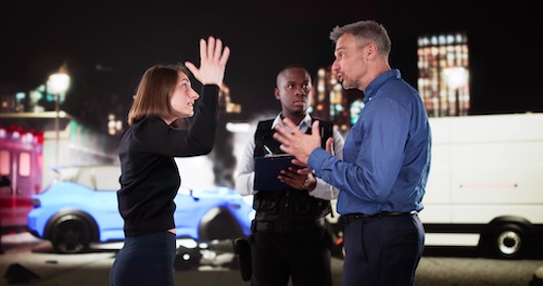 Talking To Police After a Car Accident