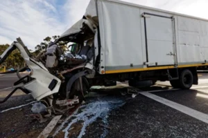 delivery truck accident in Atlanta